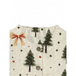 3D Printed Youthful Christmas Gift Cardigan