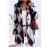 Plus-Size Women's Winter-Ready Houndstooth Jacket - & White Collar Coat with Button-Front Closure, Chest Pocket & Machine Washable - Casual to Professional Outerwear (Diamond Pattern) for, Office, or Casual Attire