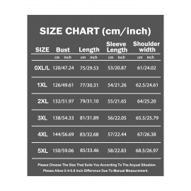 Plus Size Woman's Christmas Scottish Terrier & Snowflake Print Jacket - Winter Dog Coat with Button Front, Machine Washable Polyester Outerwear for Holiday Parties & Cold Weather