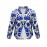 Plus Size, Plus Size Women's Long Sleeve Suit Jacket- Blue Rose Print, Stylish Fall/Winter Fashion for Parties, Art Exhibits, Holidays, and Smart Casual Wear, Plus Size Suit Jacket for Women, Suits for Women Plus Size, Plus Size Jackets for Women Plus Size, Plus Size Jackets for Women  Plus Size Suits for Women Plus Size, Art Event Attire, Holiday Fashion, Elegant Suit, Floral Print Jacket, Durable Fabric, Comfortable Fit, Printed Jacket, Women's Blazer, Office Professionals,
